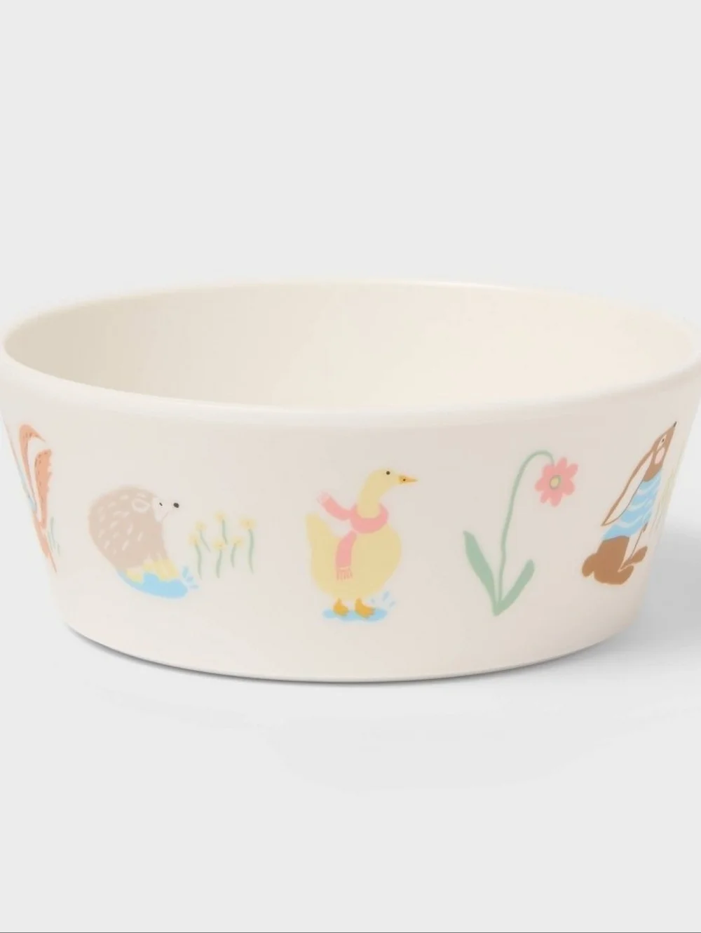 Pillowfort Woodland Animal 3-Piece Dinnerware Set With Bonus Hedgehog Tumbler